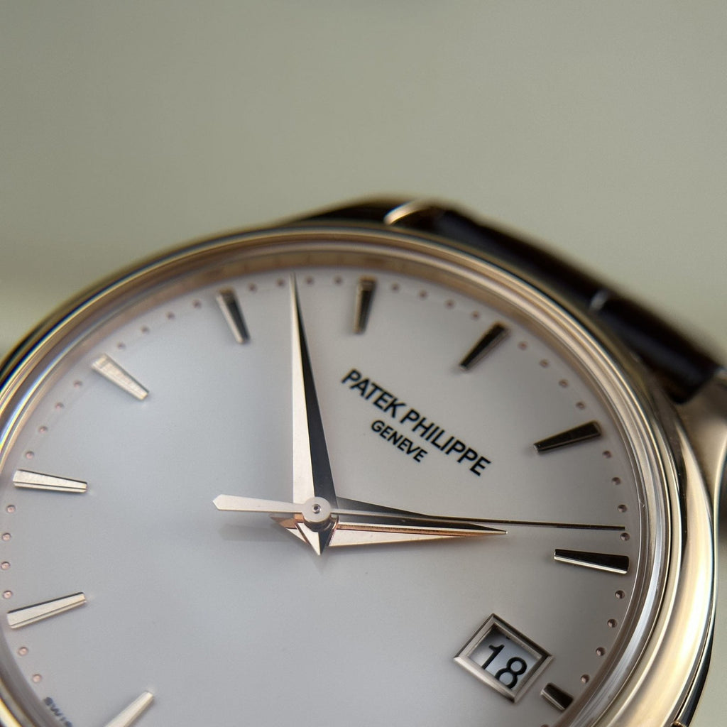 Patek Philippe Watch Calatrava 5227R Leather Strap 39mm