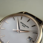 Patek Philippe Watch Calatrava 5227R Leather Strap 39mm