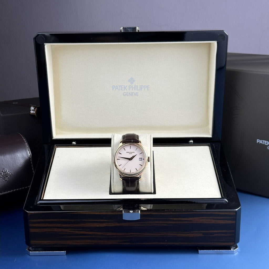 Patek Philippe Watch Calatrava 5227R Leather Strap 39mm