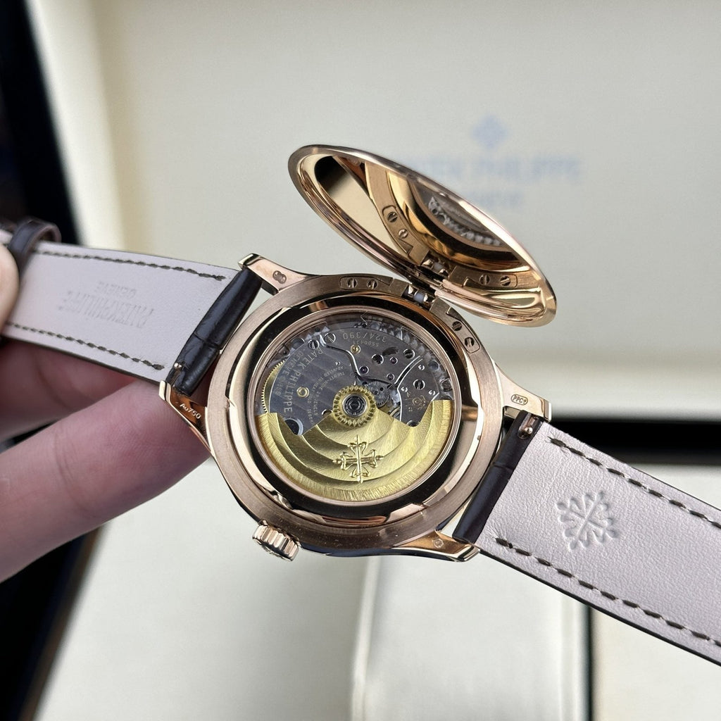 Patek Philippe Watch Calatrava 5227R Leather Strap 39mm