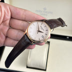 Patek Philippe Watch Calatrava 5227R Leather Strap 39mm