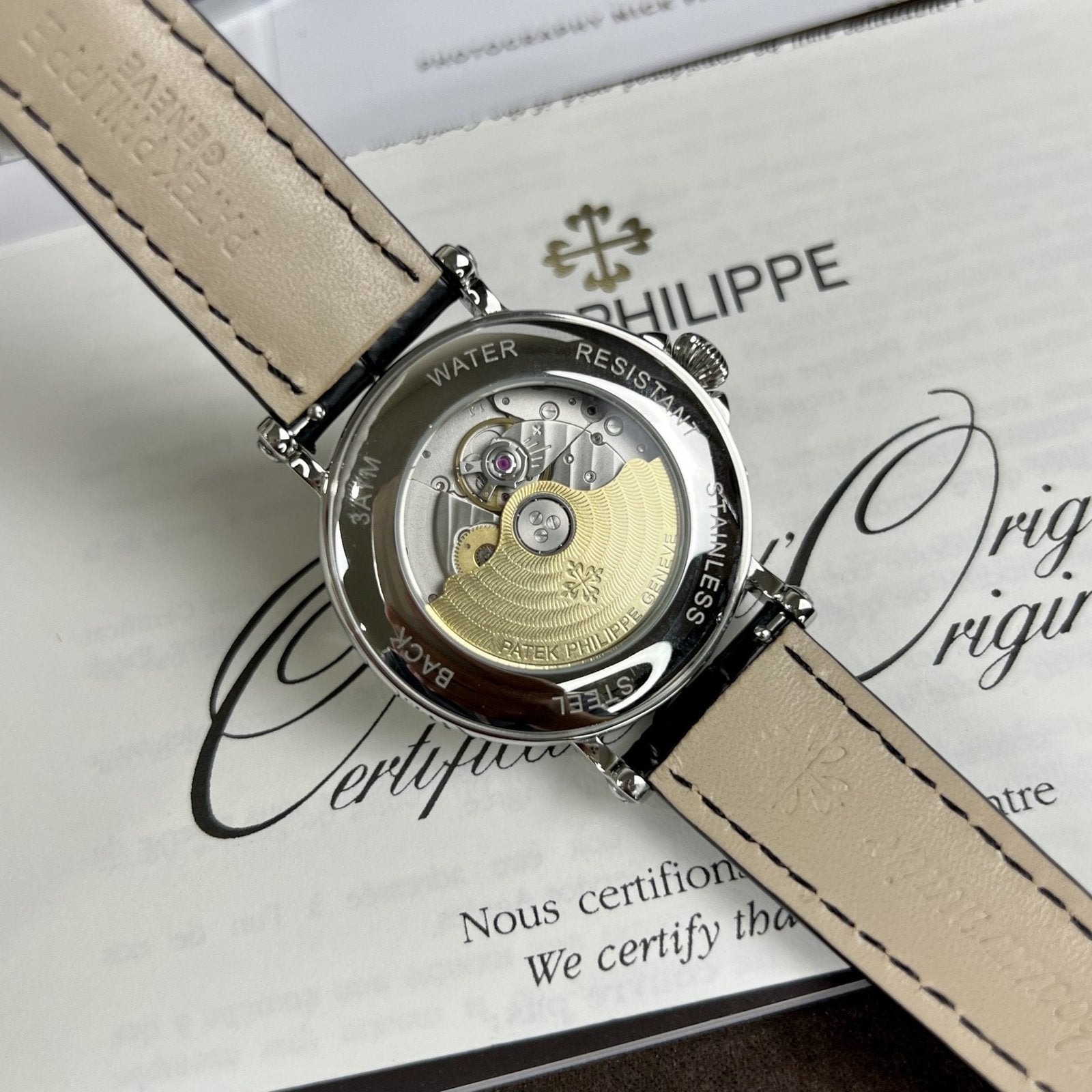 Patek Philippe Watch Grand Complications 5159G White Dial 38mm