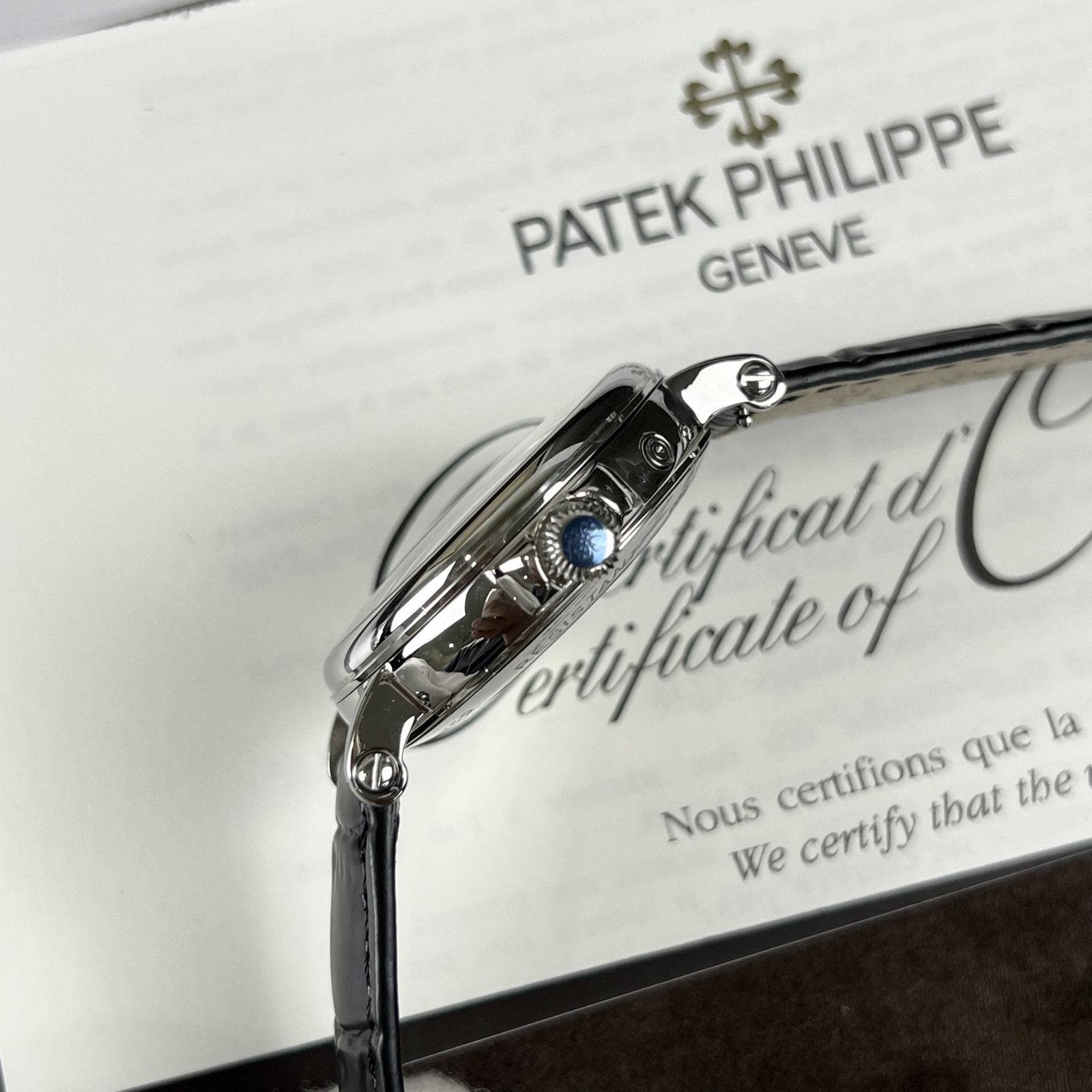 Patek Philippe Watch Grand Complications 5159G White Dial 38mm
