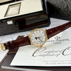 Patek Philippe Watch Grand Complications 5160R Leather Strap 38mm