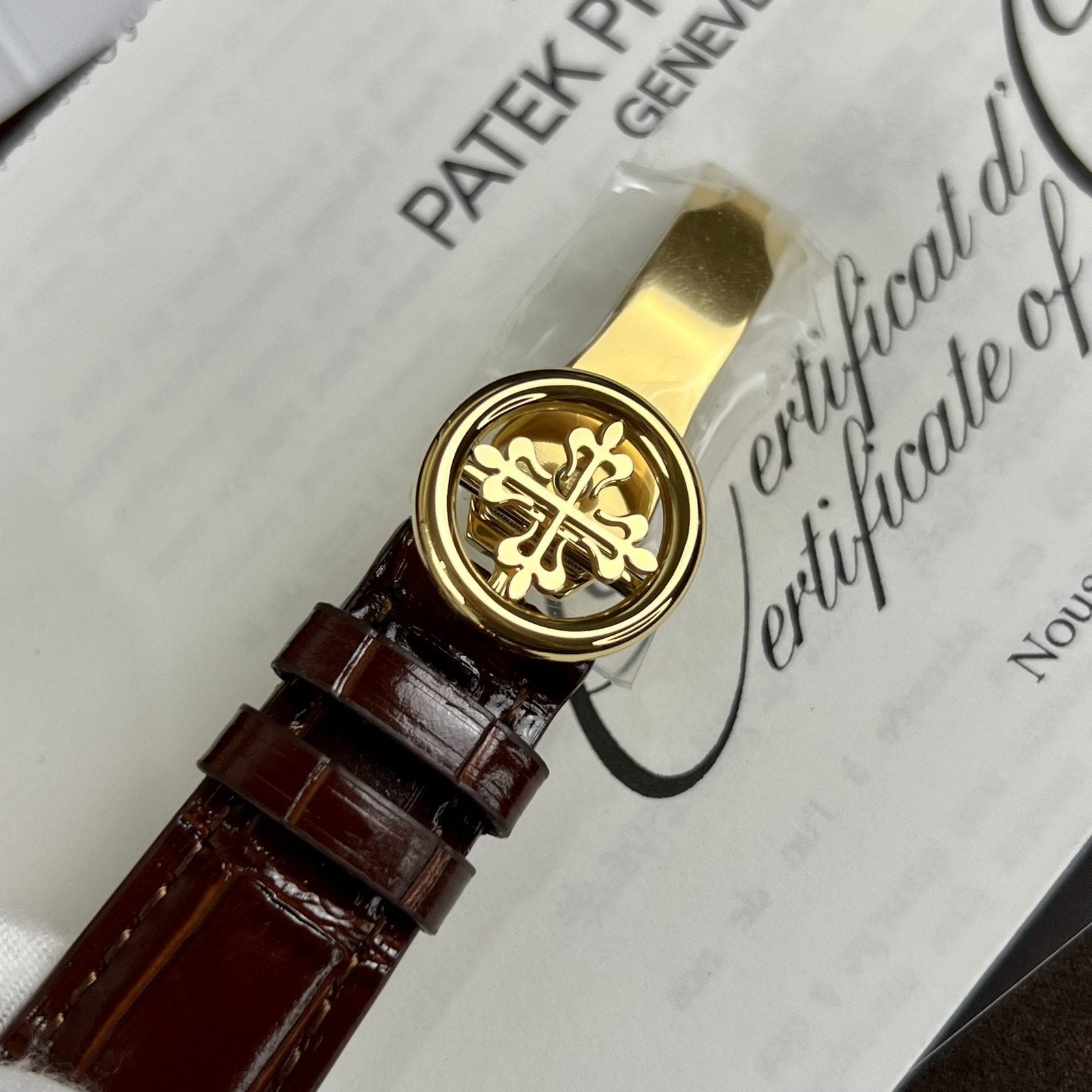 Patek Philippe Watch Grand Complications 5160R Leather Strap 38mm