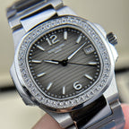 Patek Philippe Watch Nautilus 7010 Gray Dial Womens 32mm