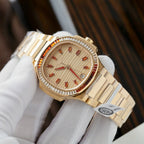 Patek Philippe Watch Nautilus 7118-1300R 18K Gold Wrapped 35.2mm