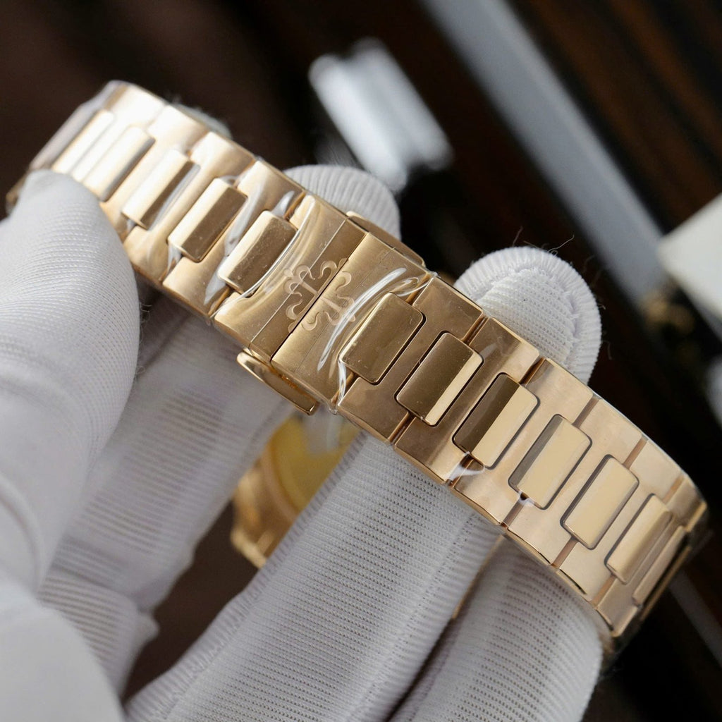 Patek Philippe Watch Nautilus 7118-1300R 18K Gold Wrapped 35.2mm