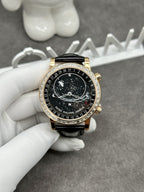 Patek Philippe Watch Grand Complications 6104R Solid Gold Watch and Diamonds 44mm