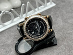 Patek Philippe Watch Grand Complications 6104R Solid Gold Watch and Diamonds 44mm