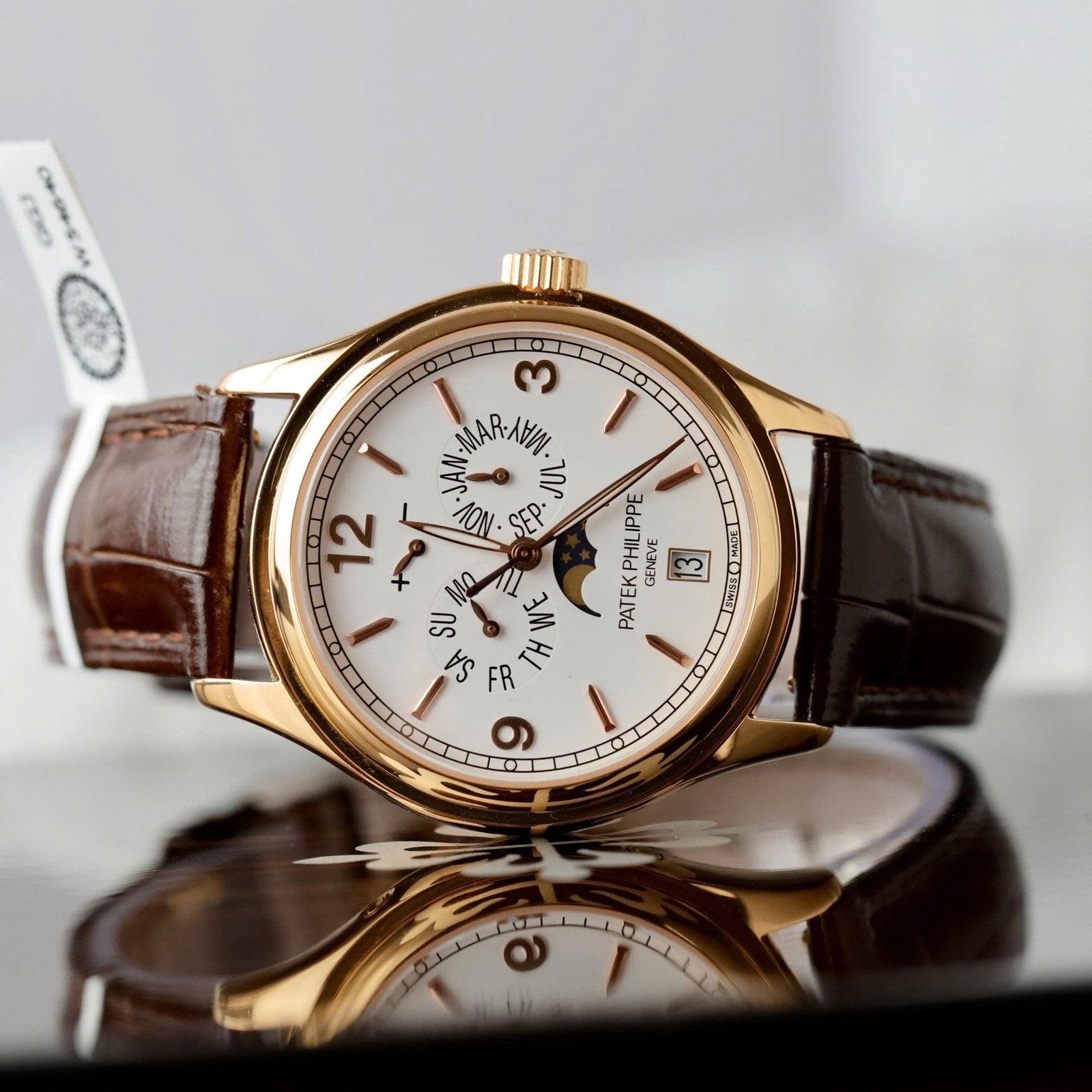 Patek Philippe Complications 5146 Watch 18K Gold Wrapped 39mm