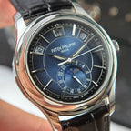 Patek Philippe Watch Complications 5205G Blue Dial 40mm