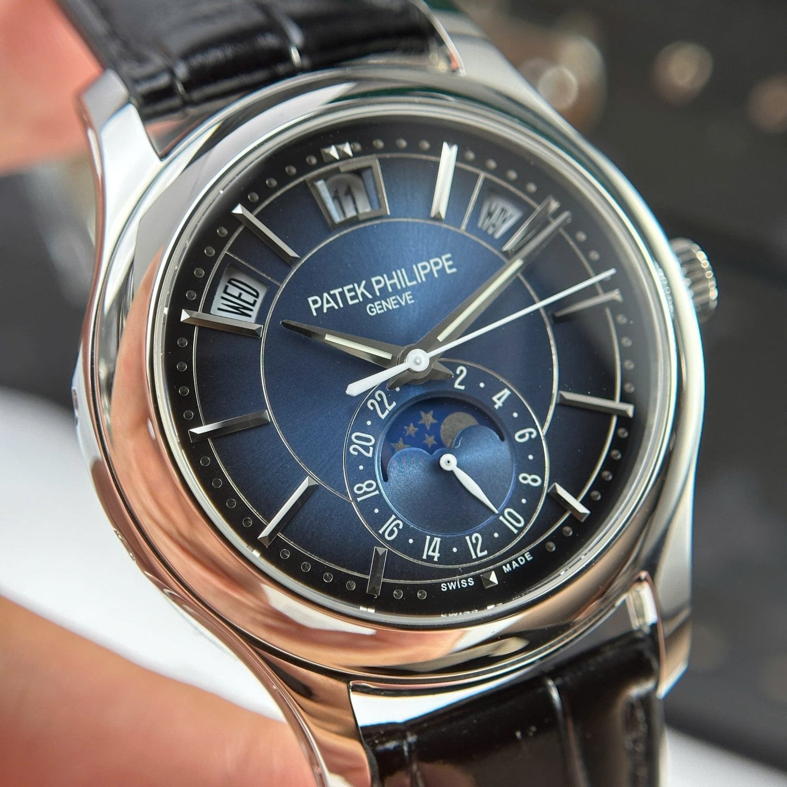 Patek Philippe Watch Complications 5205G Blue Dial 40mm
