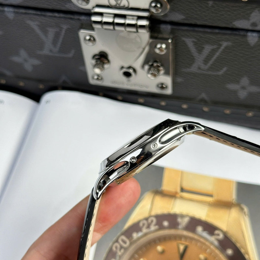 Patek Philippe Complications 5205G Watch Leather Strap 40mm