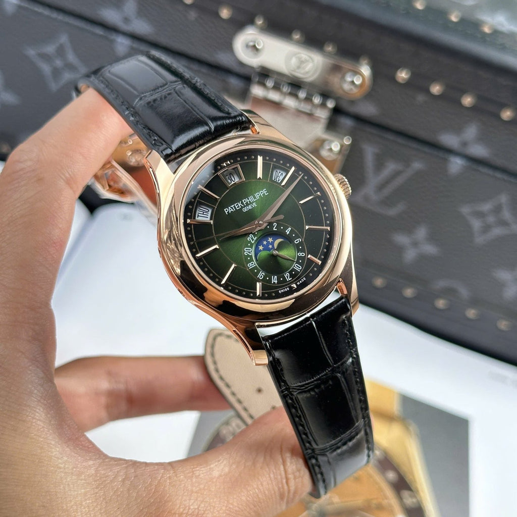 Patek Philippe Watch Complications 5205R Green Dial 40mm