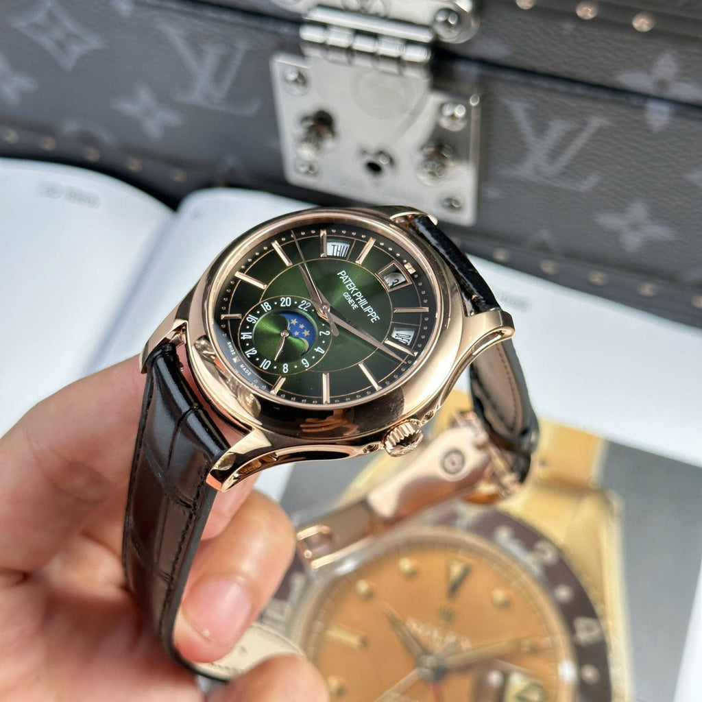 Patek Philippe Watch Complications 5205R Green Dial 40mm