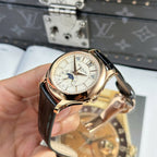 Patek Philippe Complications 5205R Watch Leather Strap 40mm