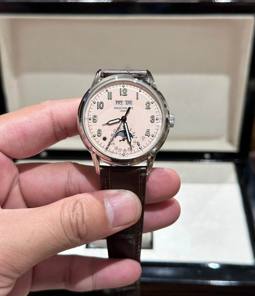 Patek Philippe Watch Complications 5320G Pink Dial 40mm