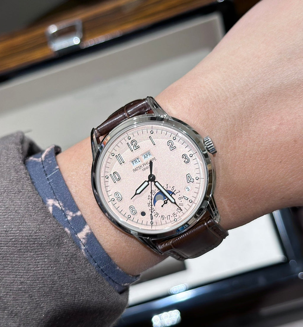 Patek Philippe Watch Complications 5320G Pink Dial 40mm