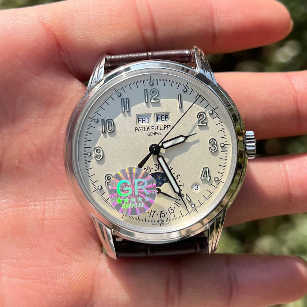 Patek Philippe Complications 5320G Watch Leather Strap 40mm