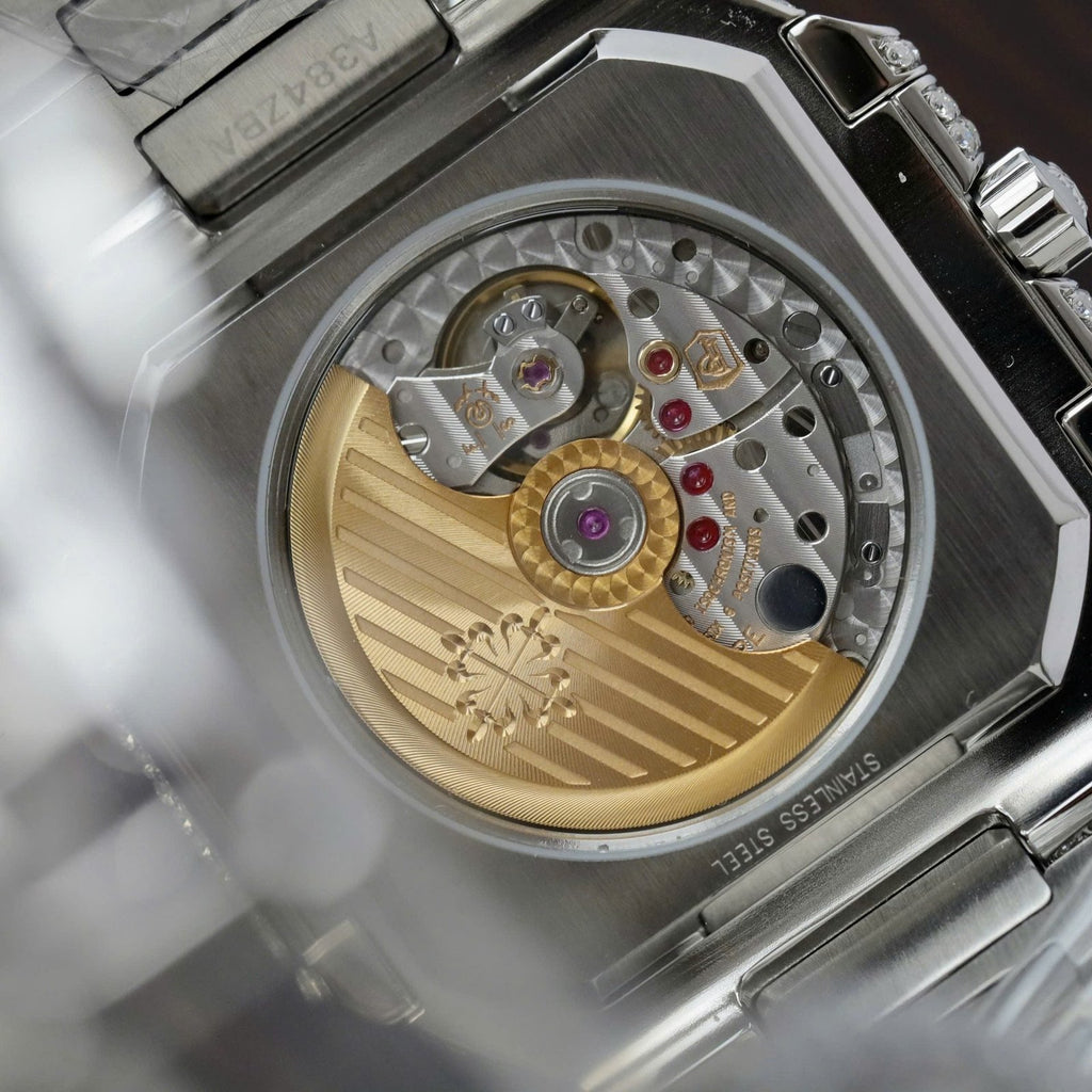 Patek Philippe Cubitus 5821 Watch Diamonds Moissanite 45mm