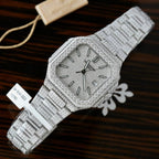 Patek Philippe Cubitus 5821 Watch Diamonds Moissanite 45mm