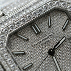 Patek Philippe Cubitus 5821 Watch Diamonds Moissanite 45mm