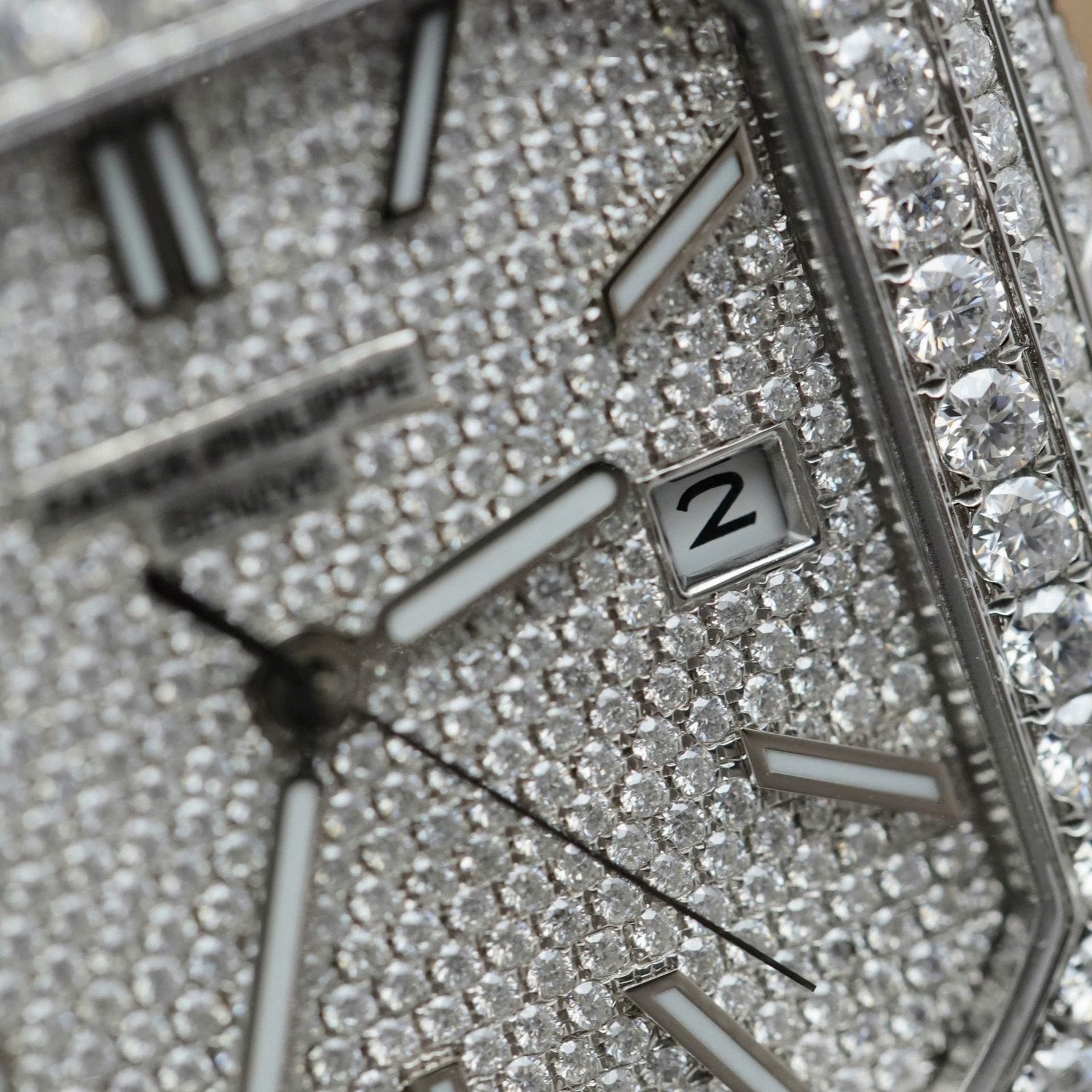 Patek Philippe Cubitus 5821 Watch Diamonds Moissanite 45mm