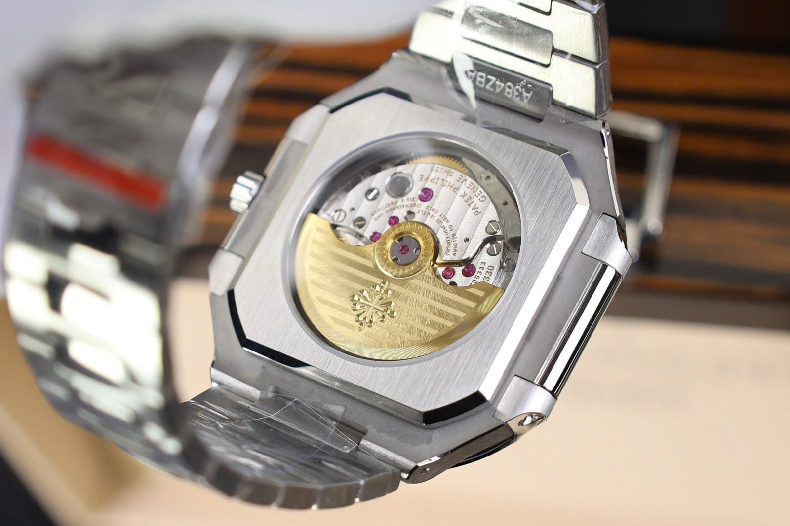 Patek Philippe Cubitus 5821 Watch Black Dial Stainless Steel 45mm
