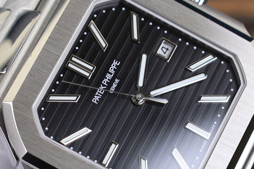 Patek Philippe Cubitus 5821 Watch Black Dial Stainless Steel 45mm