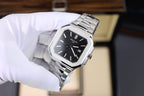 Patek Philippe Cubitus 5821 Watch Black Dial Stainless Steel 45mm