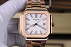 Patek Philippe Cubitus 5821 Watch Rose Gold White Dial 45mm