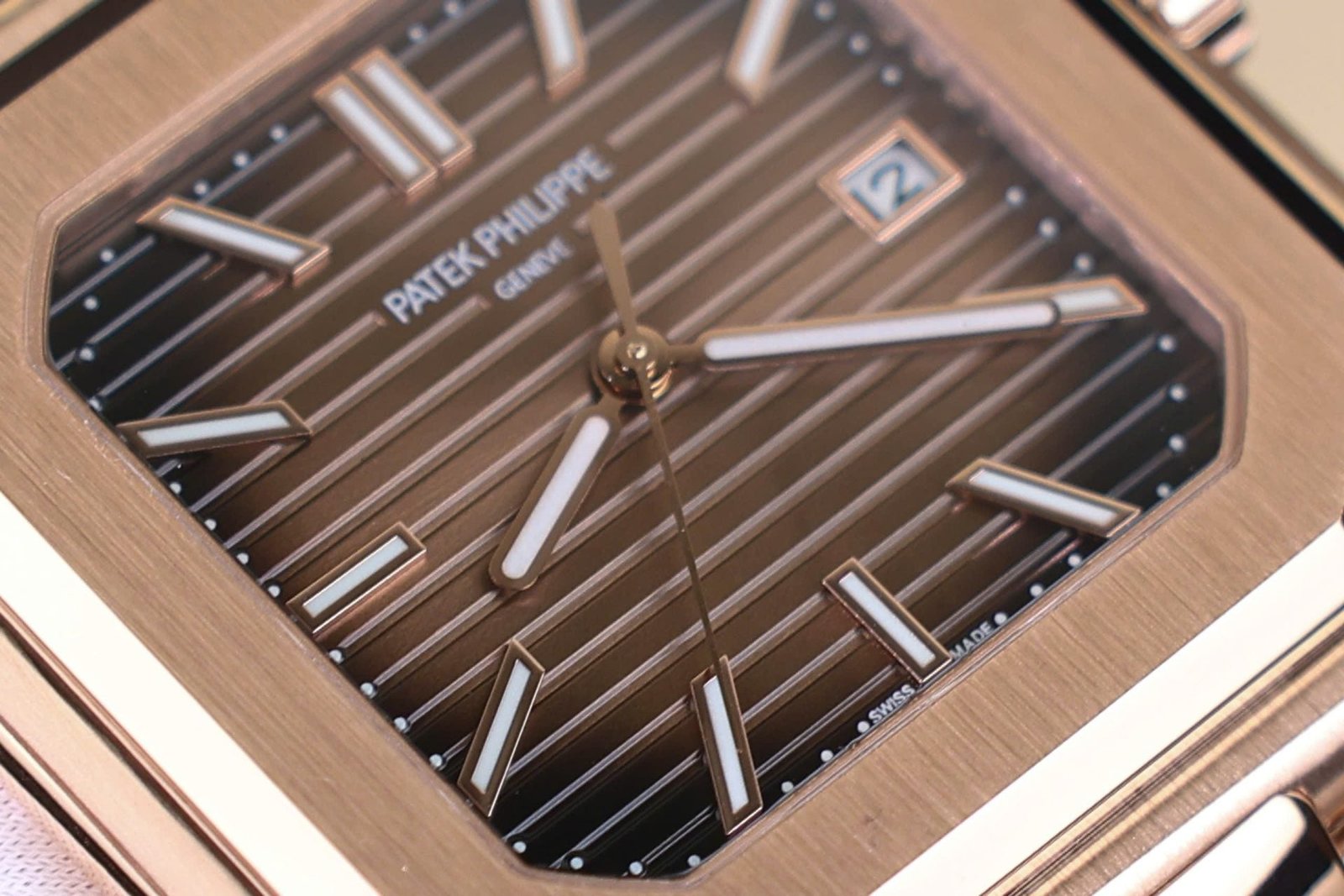Patek Philippe Cubitus 5821 Rose Gold Watch Dial Chocolate 45mm