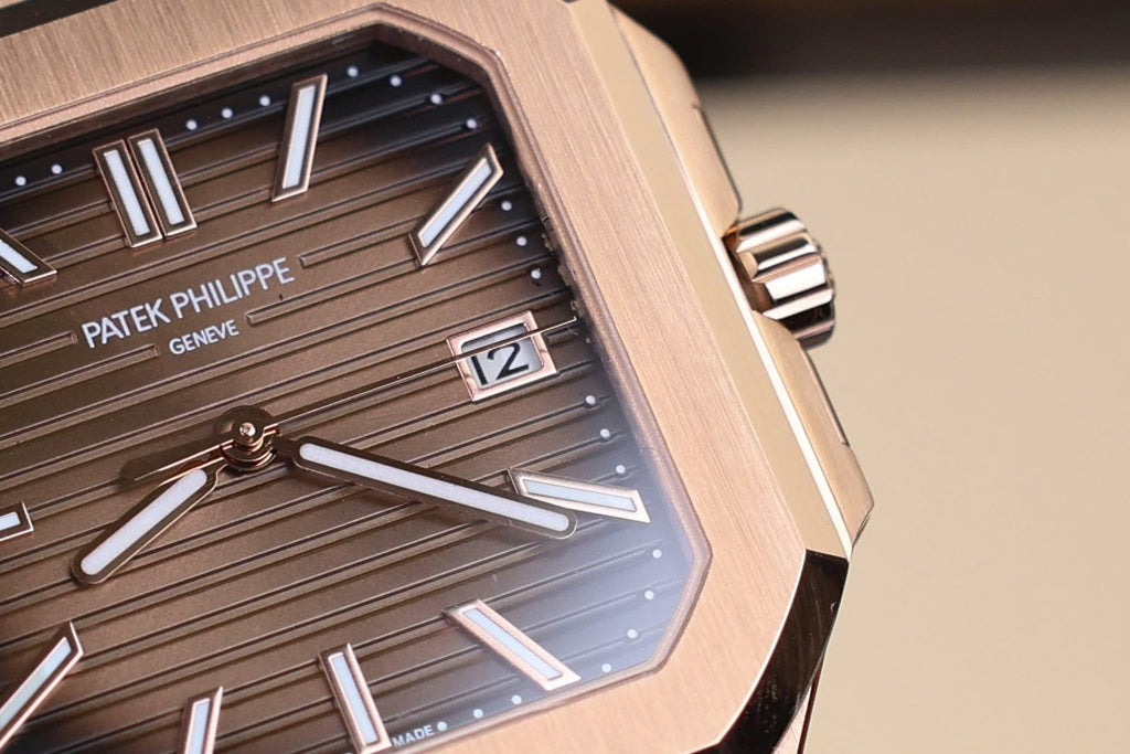 Patek Philippe Cubitus 5821 Rose Gold Watch Dial Chocolate 45mm