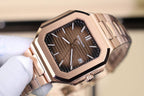 Patek Philippe Cubitus 5821 Rose Gold Watch Dial Chocolate 45mm
