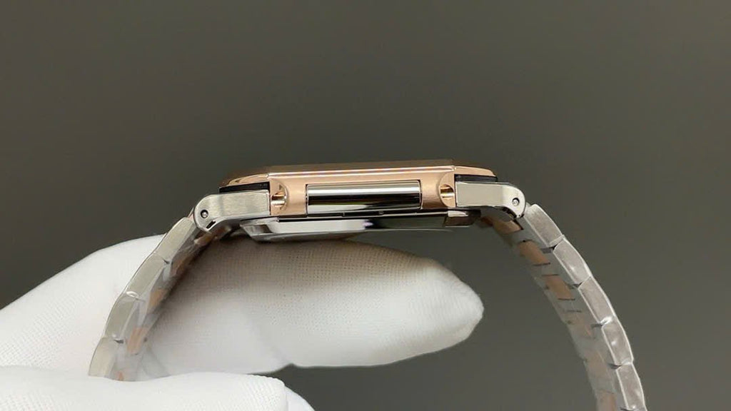 Patek Philippe Cubitus 5821 Demi Rose Gold Watch Dial Chocolate 45mm