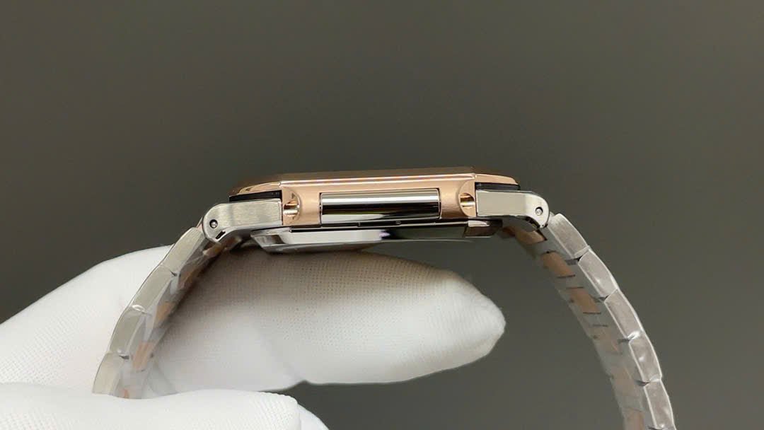 Patek Philippe Cubitus 5821 Demi Rose Gold Watch Dial Chocolate 45mm