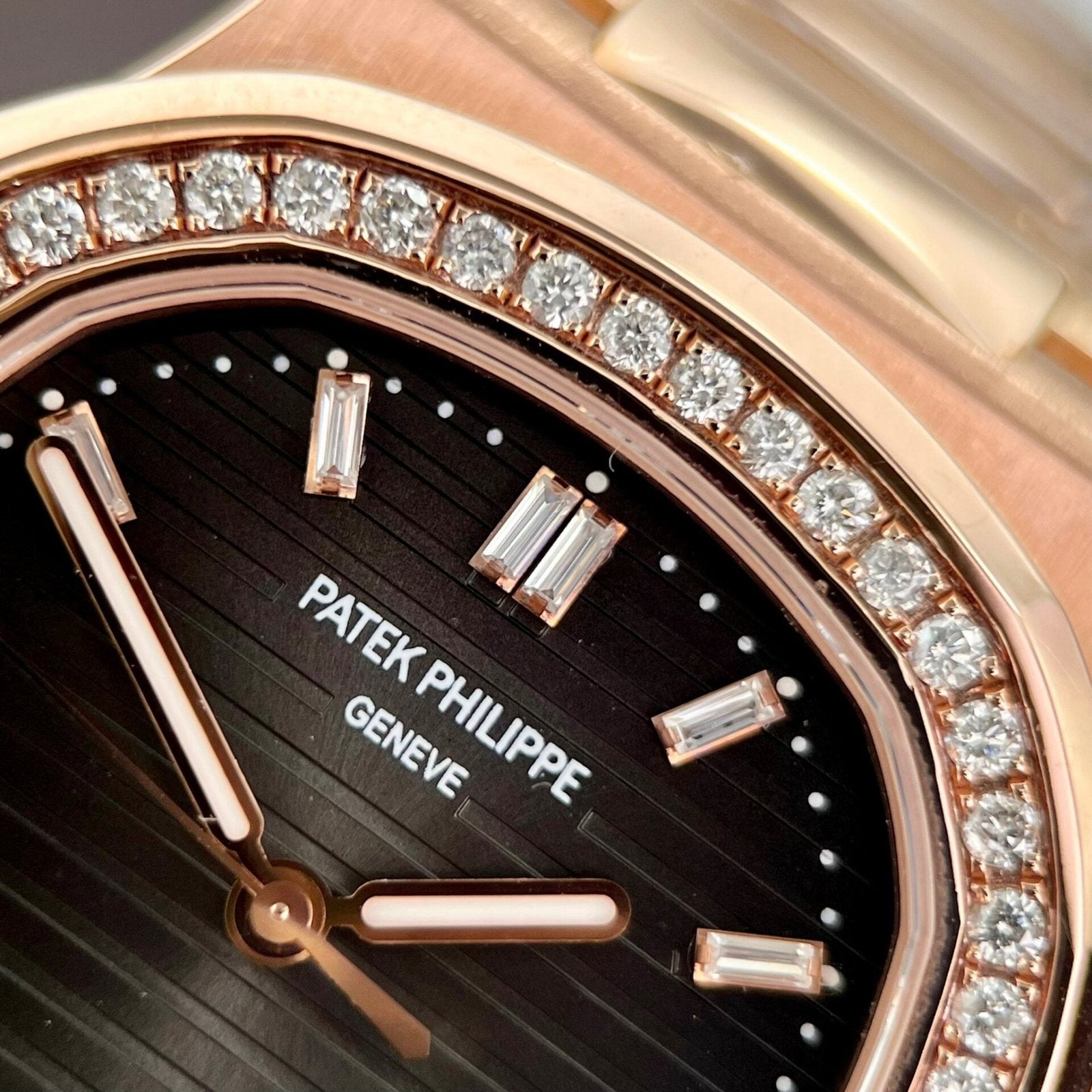 Patek Philippe 5711 Natural Diamond Watch 18K Gold Wrapped 40mm