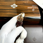 Patek Philippe Grand Complications 5270 Watch White Dial Leather Strap 41mm