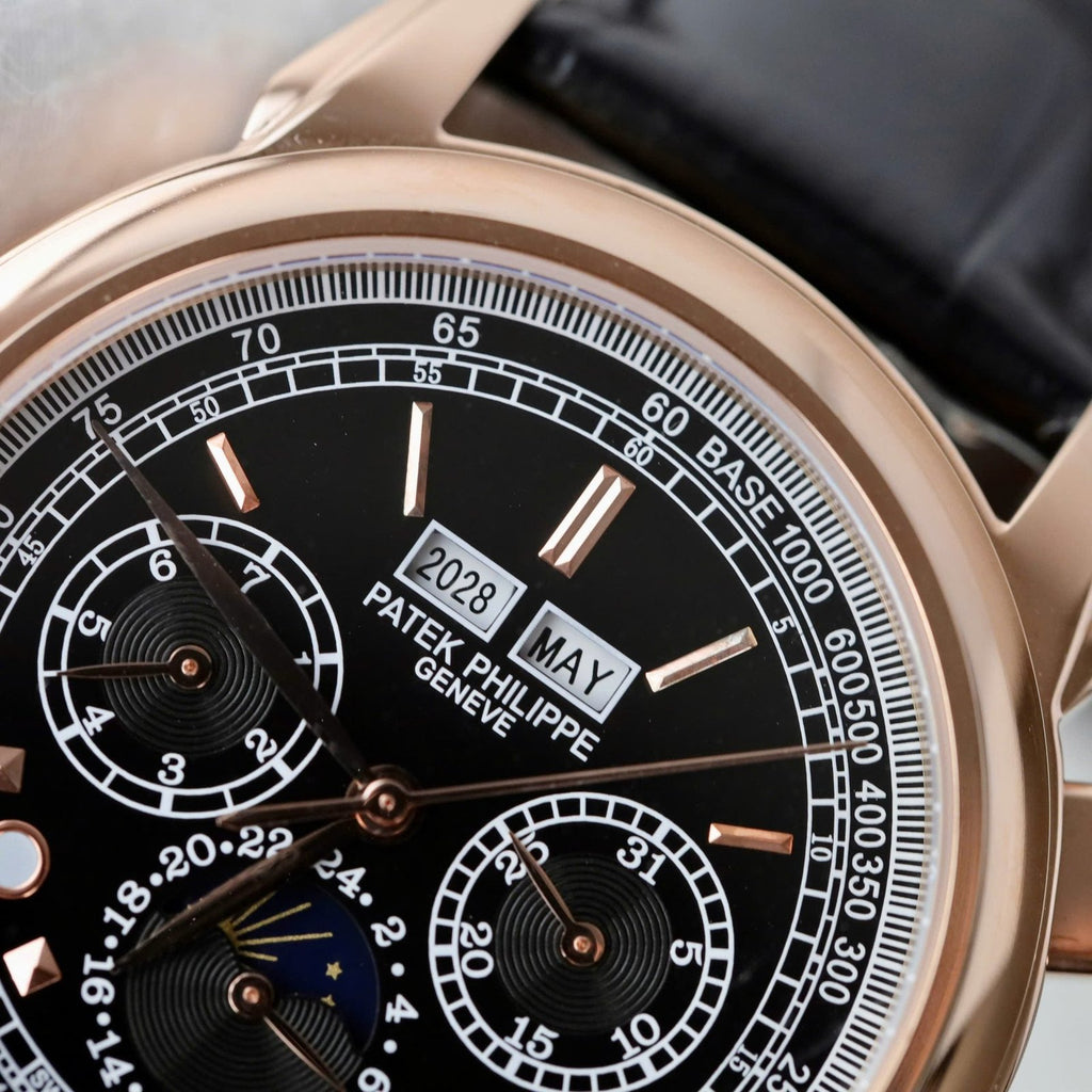 Patek Philippe Grand Complications 5270J Leather Strap Watch 41mm