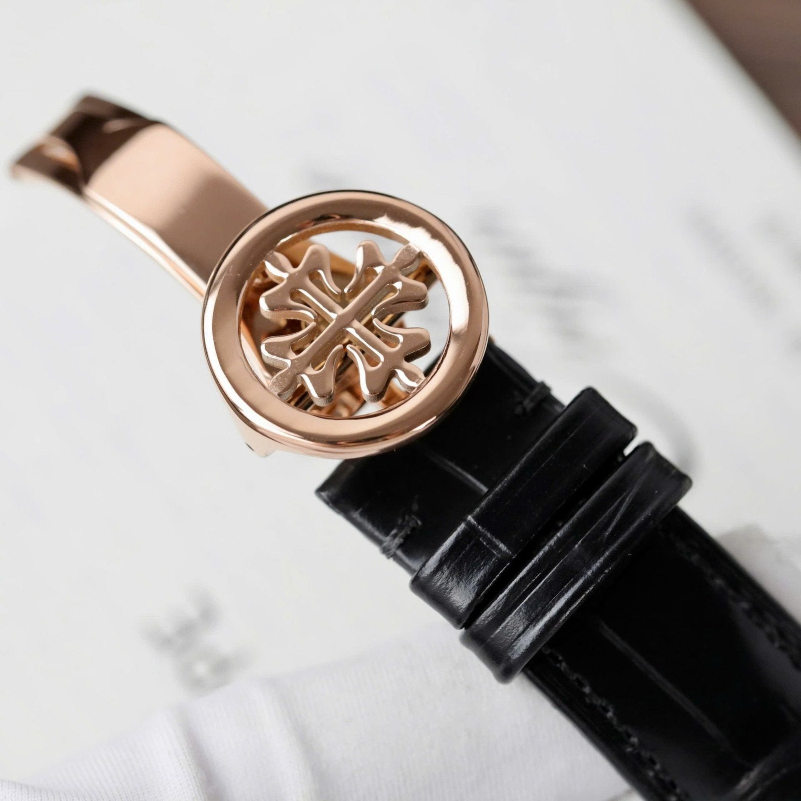 Patek Philippe Grand Complications 5270J Leather Strap Watch 41mm