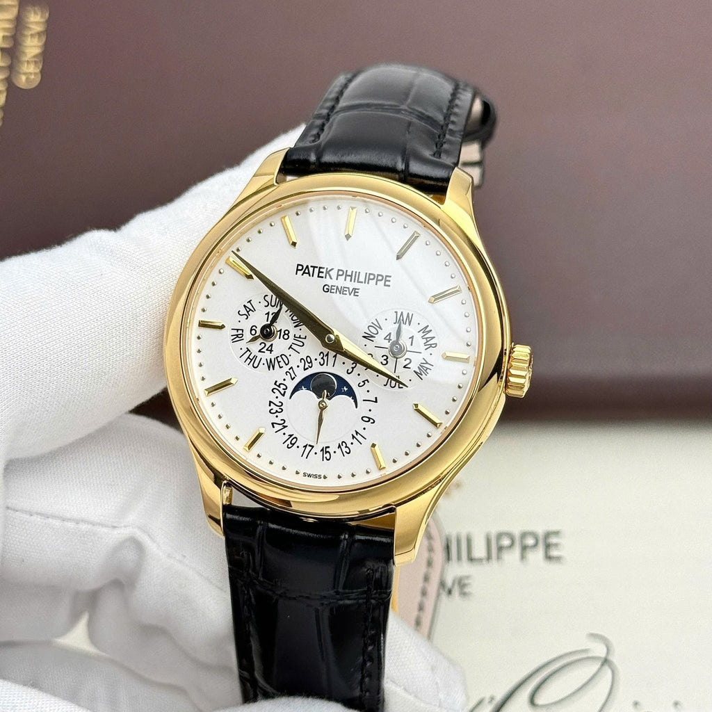 Patek Philippe Grand Complications 5327 Yellow Watch White Dial 40mm