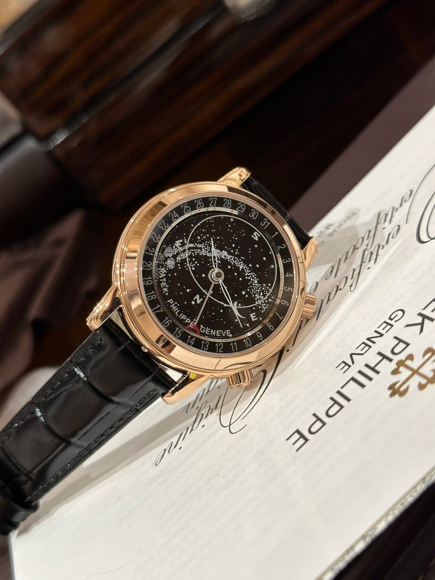 Patek Philippe Grand Complications 6102 Watch Black 44mm