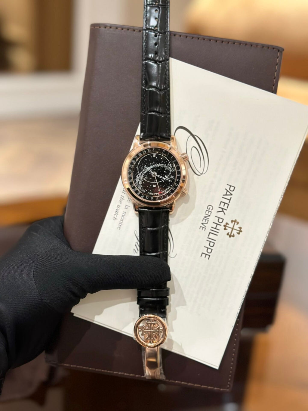 Patek Philippe Grand Complications 6102 Watch Black 44mm