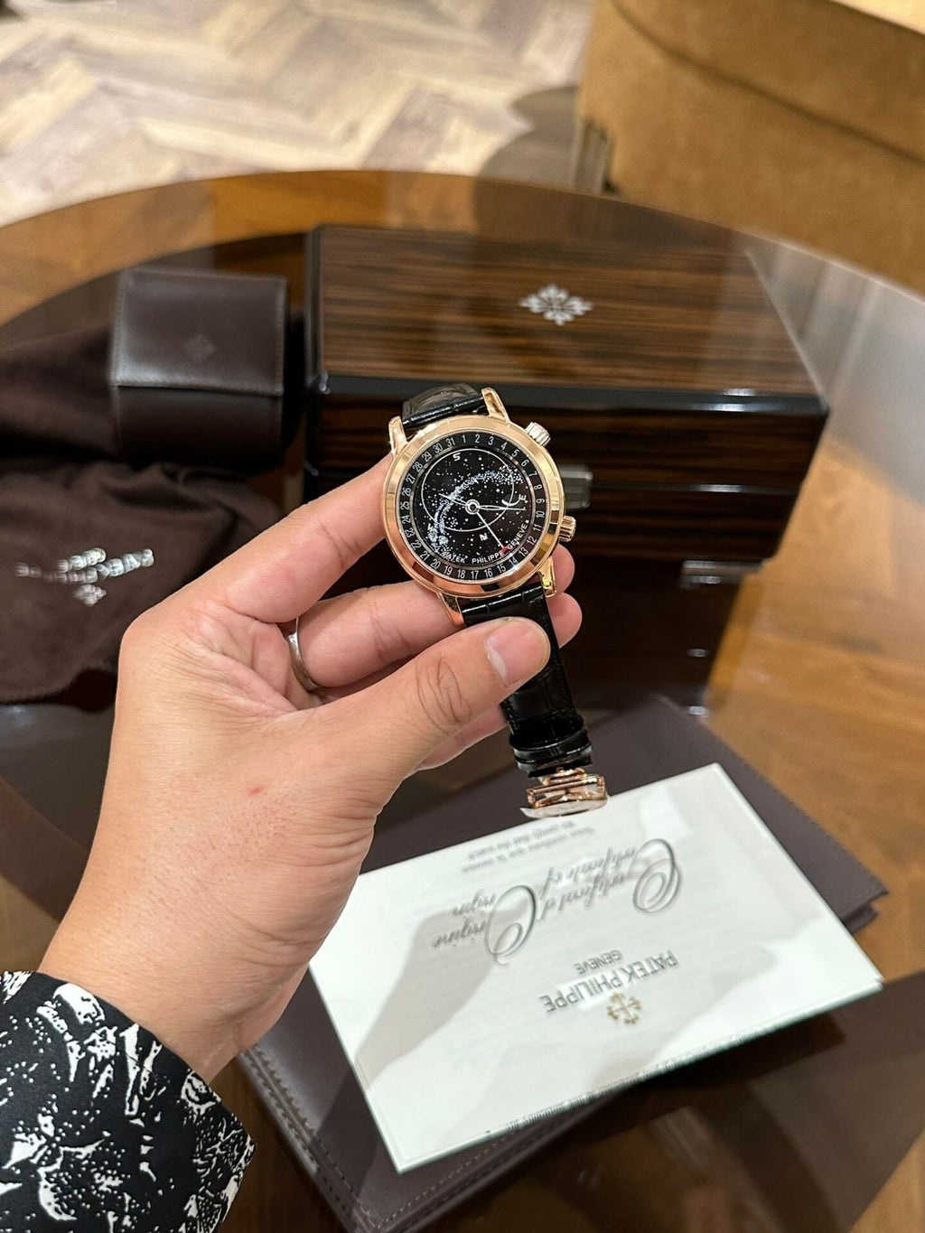 Patek Philippe Grand Complications 6102 Watch Black 44mm