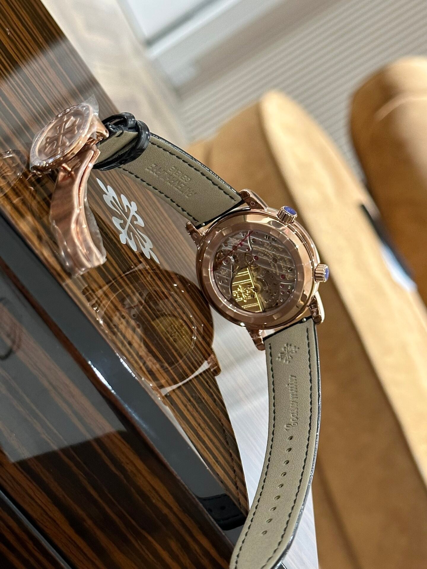 Patek Philippe Grand Complications 6104R Watch Rose Gold 44mm
