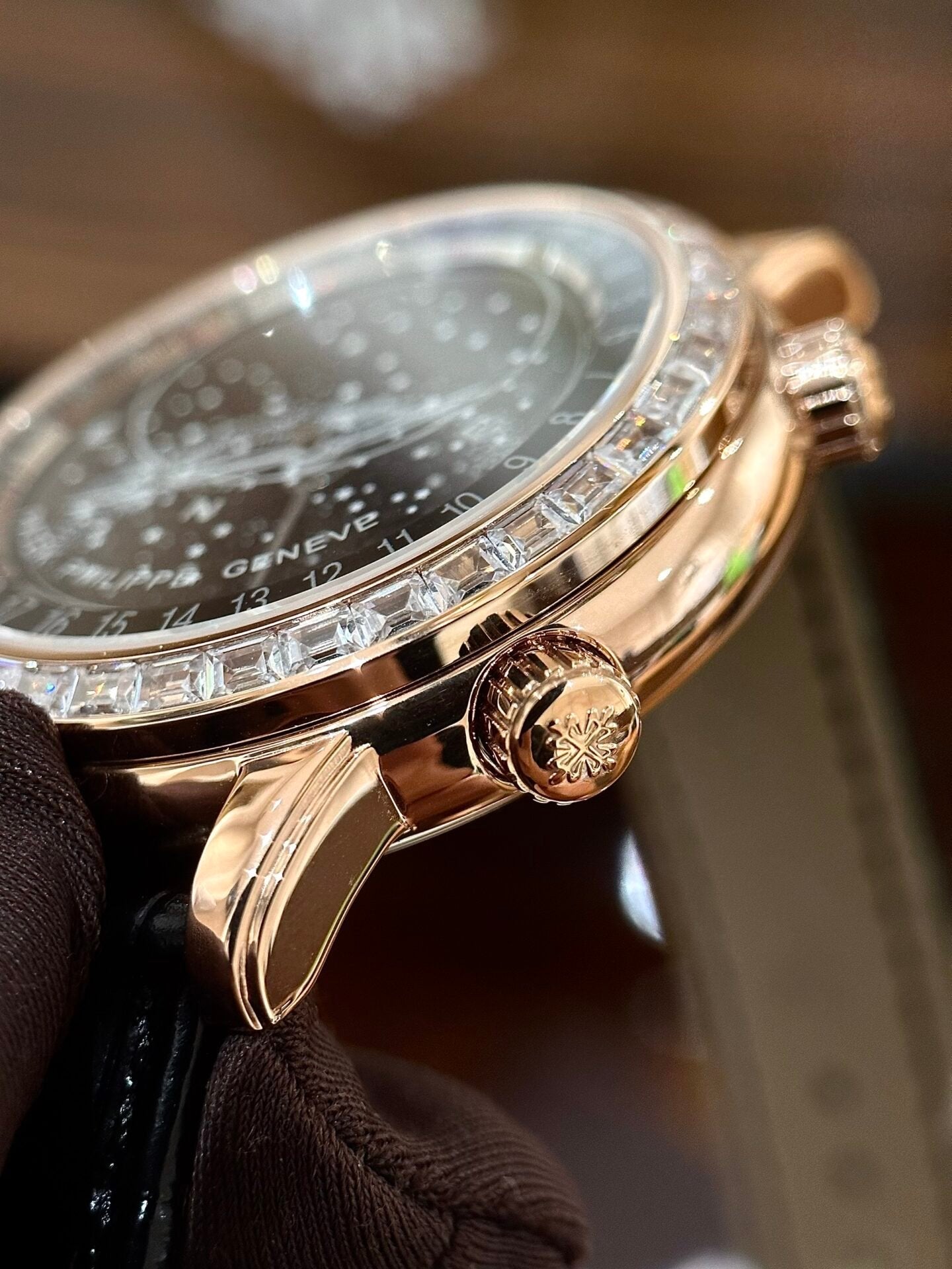 Patek Philippe Grand Complications 6104R Watch Rose Gold 44mm