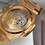 Patek Philippe Nautilus 5711 Max Option 18K Gold Wrapped Chocolate Dial 40mm