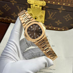 Patek Philippe Nautilus 5711 Max Option 18K Gold Wrapped Chocolate Dial 40mm