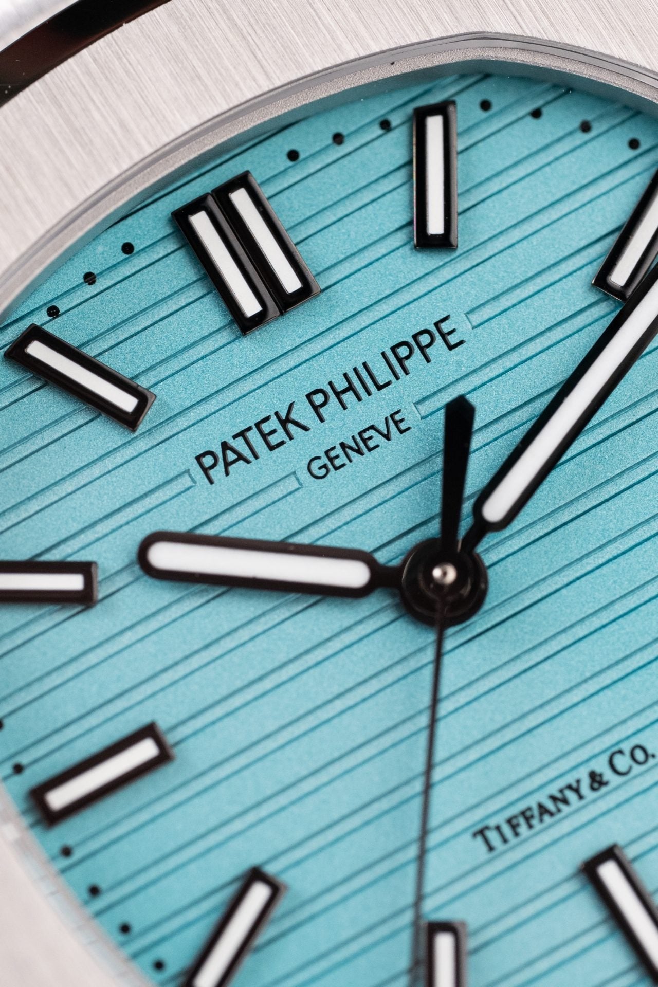 Patek Philippe Nautilus 5711 Tiffany Dial Metal Wire Watch 40mm